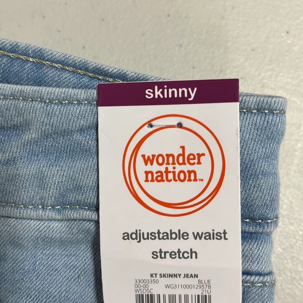 WONDER nation adjustable waist, stretch, skinny jeans - Picture 3 of 5